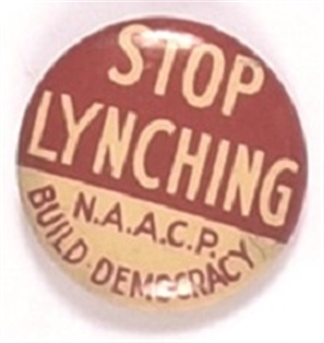 NAACP Stop Lynching, Build Democracy
