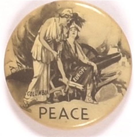 Columbia and Europe World War I Peace