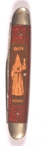 KKK Duty and Honor Pocket Knife