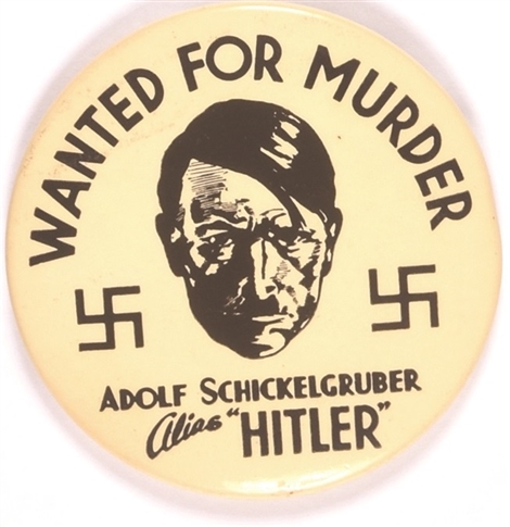 Hitler Wanted for Murder
