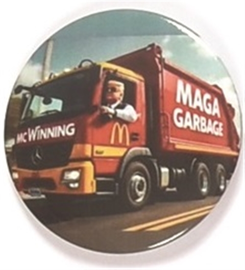 Trump MAGA Garbage Truck