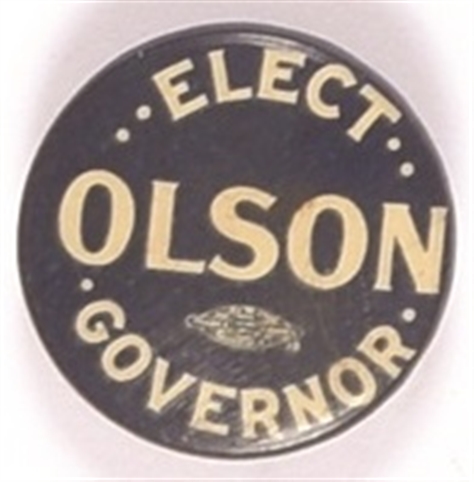 Elect Olson Governor, Minnesota