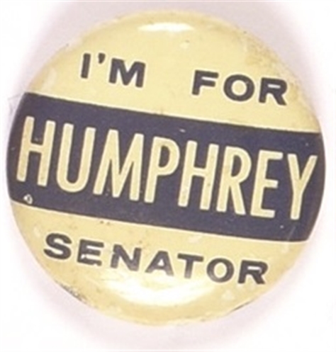 Humphrey for Senator, Minnesota