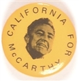 California for McCarthy Yellow Celluloid