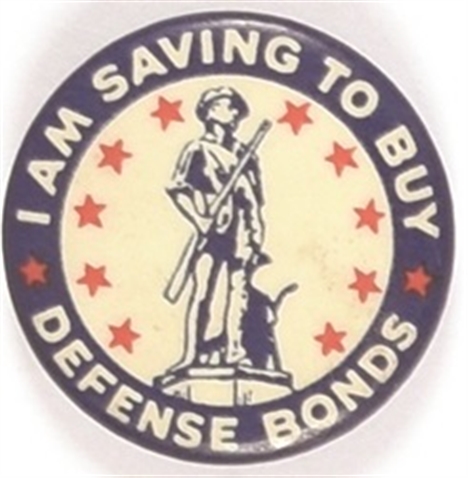 I am Saving to Buy Defense Bonds