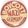 Boycott Nazi Germany Red Litho