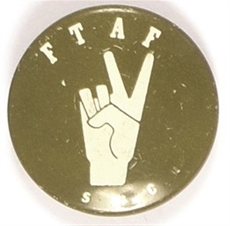 Vietnam FTAF Peace Sign Litho