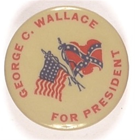 Wallace American and Confederate Flags