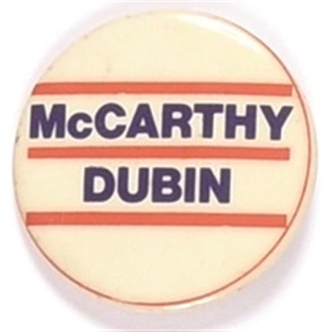 McCarthy and Dubin New York Coattail