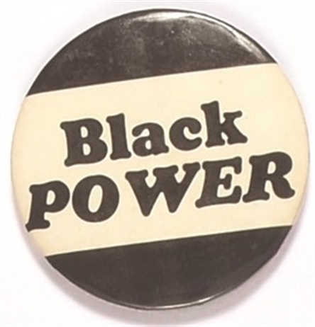Black Power Larger Size Celluloid