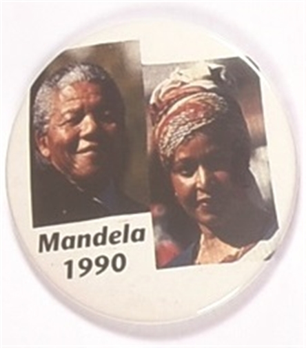 The Mandelas 1990 Pin