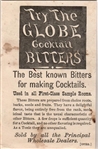 Hancock, English Holland Gin Advertising Card