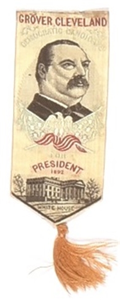Grover Cleveland Woven Ribbon