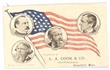 Cleveland, Harrison Massachusetts Clothing Trade Card