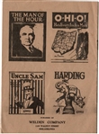 Harding, Coolidge America First Song Book