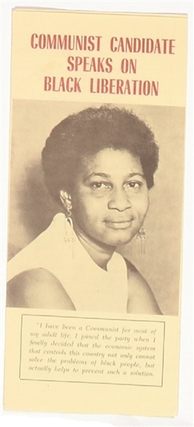 Charlene Mitchell Black Liberation Pamphlet