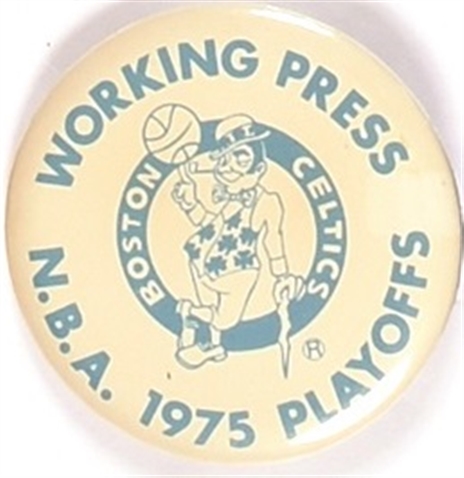 Celtics 1975 Playoffs Working Press