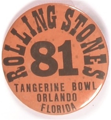Rolling Stones Orlando 1981 Tour