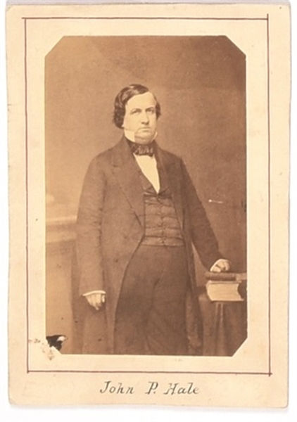 John Hale Anti Slavery New Hampshire CDV