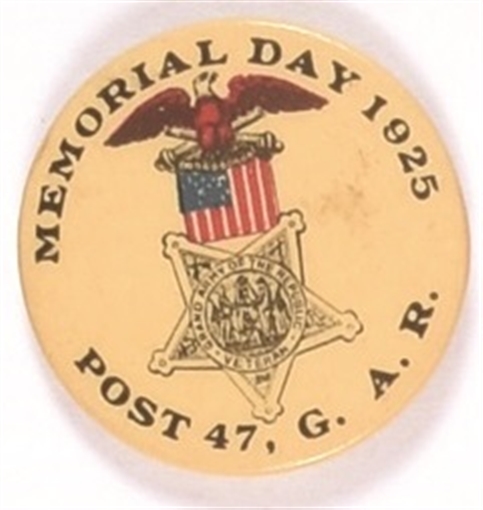 GAR Memorial Day 1925