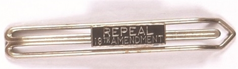 Repeal 18th Amendment Tie Bar