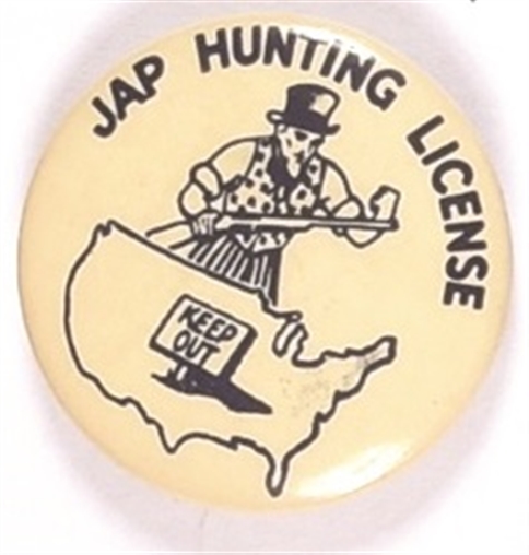 Uncle Sam Jap Hunting License