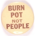 Burn Pot, Not People White Celluloid