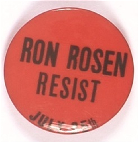 Ron Rosen Resist