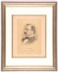 Cleveland for Governor Large, Framed Campaign Item