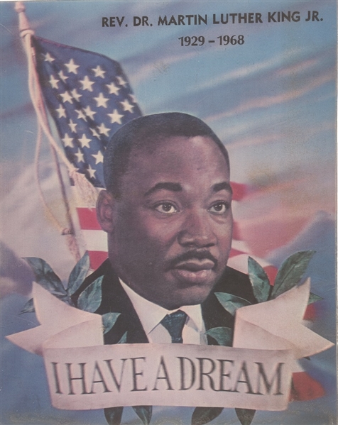 King I Have a Dream Flasher Poster