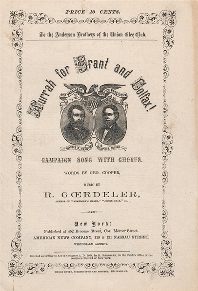 Hurrah for Grant and Colfax