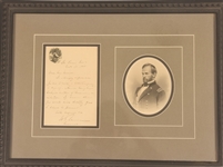 General Sherman Letter and Portrait