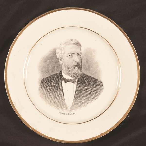 James G. Blaine Plate