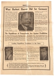 Hoover Pennsylvania Textile Campaign Item