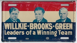 Willkie Illinois Coattail License