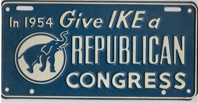 Give Ike a Republican Congress License