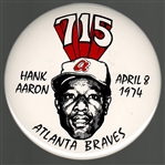 Hank Aaron 715 Home Runs