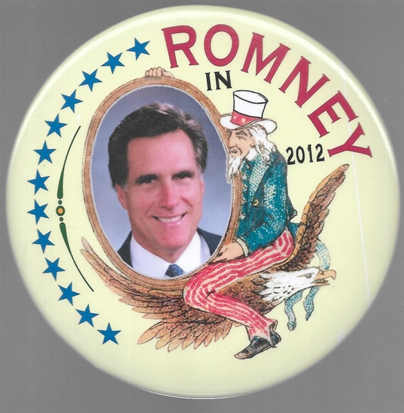 Romney Uncle Sam 6 Inch Celluloid