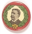 Taft Laurel Wreath with Red Border