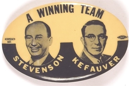 Stevenson, Kefauver a Winning Team