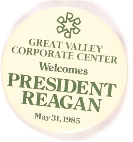 Great Valley Center Welcomes President Reagan