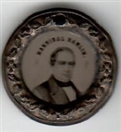Lincoln, Hamlin Smaller Size Doughnut Ferrotype