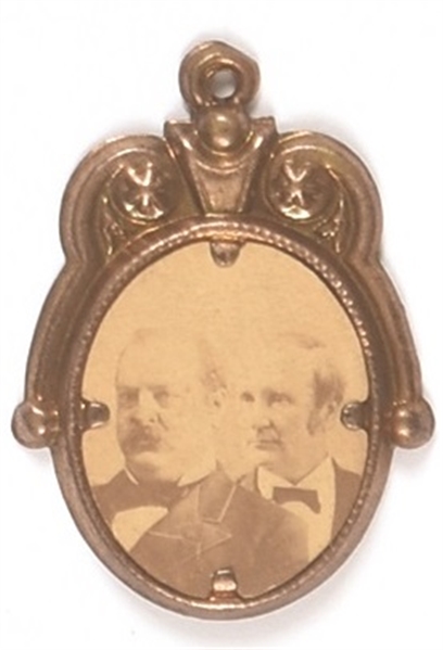 Cleveland, Hendricks 1884 Brass Shell