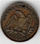 Greeley Amnesty Upside Down Medal