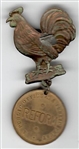 Cleveland, Thurman Jugate Medal With Rooster