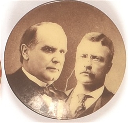 McKinley, Roosevelt Sepia Jugate