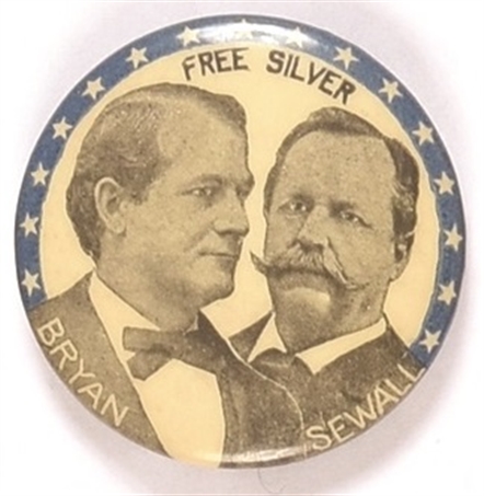 Bryan, Sewall Free Silver