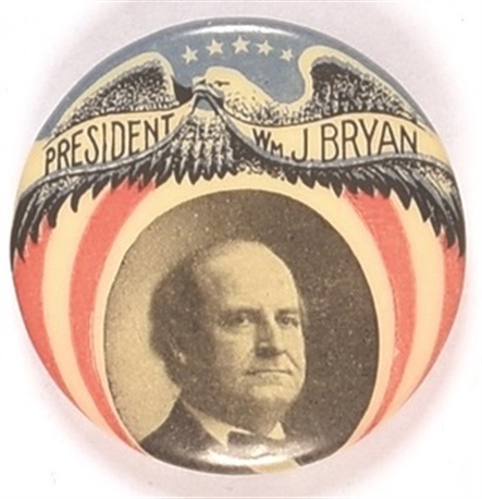 Bryan Scarce Eagle and Stripes Pin