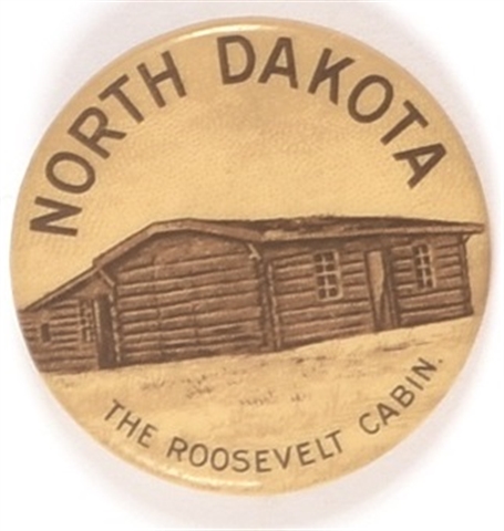 Roosevelt Cabin North Dakota Celluloid