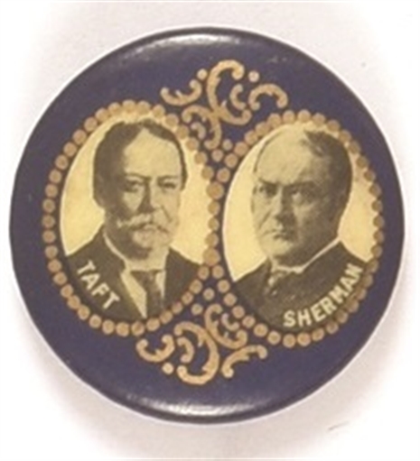 Taft, Sherman Gold Filigree Jugate